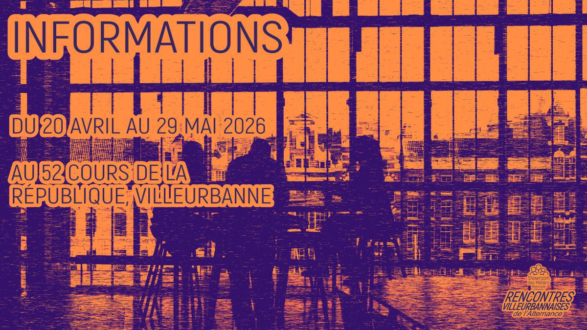 Rencontres Villeurbannaises de l'Alternance - Showroom Rencontres Villeurbannaises de l'Alternance - Showroom