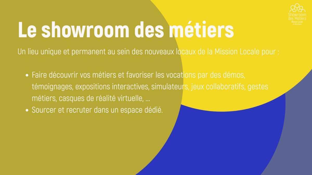 Showroom des métiers - Les métiers de l’industrie 
