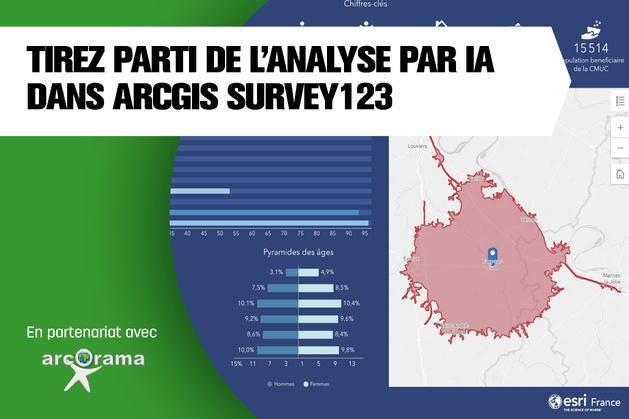Tirez parti de l’analyse par IA dans ArcGIS Survey123 Tirez parti de l’analyse par IA dans ArcGIS Survey123