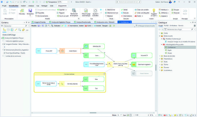 Nouveau design pour ModelBuilder Nouveau design pour ModelBuilder