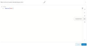 Aidez-vous d’un assistant pour écrire vos expressions Arcade