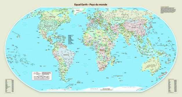 La carte corrigée La carte corrigée