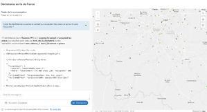 Configurer carte et application Data Explorer pour interagir avec ses données