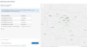 Configurer carte et application Data Explorer pour interagir avec ses données