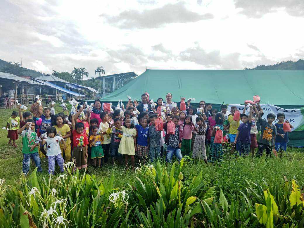 Tutup Tahun 2018 Pelayanan Yayasan Sungai Kasih Di Palu