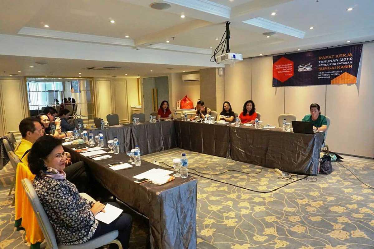 Rapat Kerja Tahunan Pengurus Yayasan Sungai Kasih Tahun 2019 Rapat Kerja Tahunan Pengurus Yayasan Sungai Kasih Tahun 2019