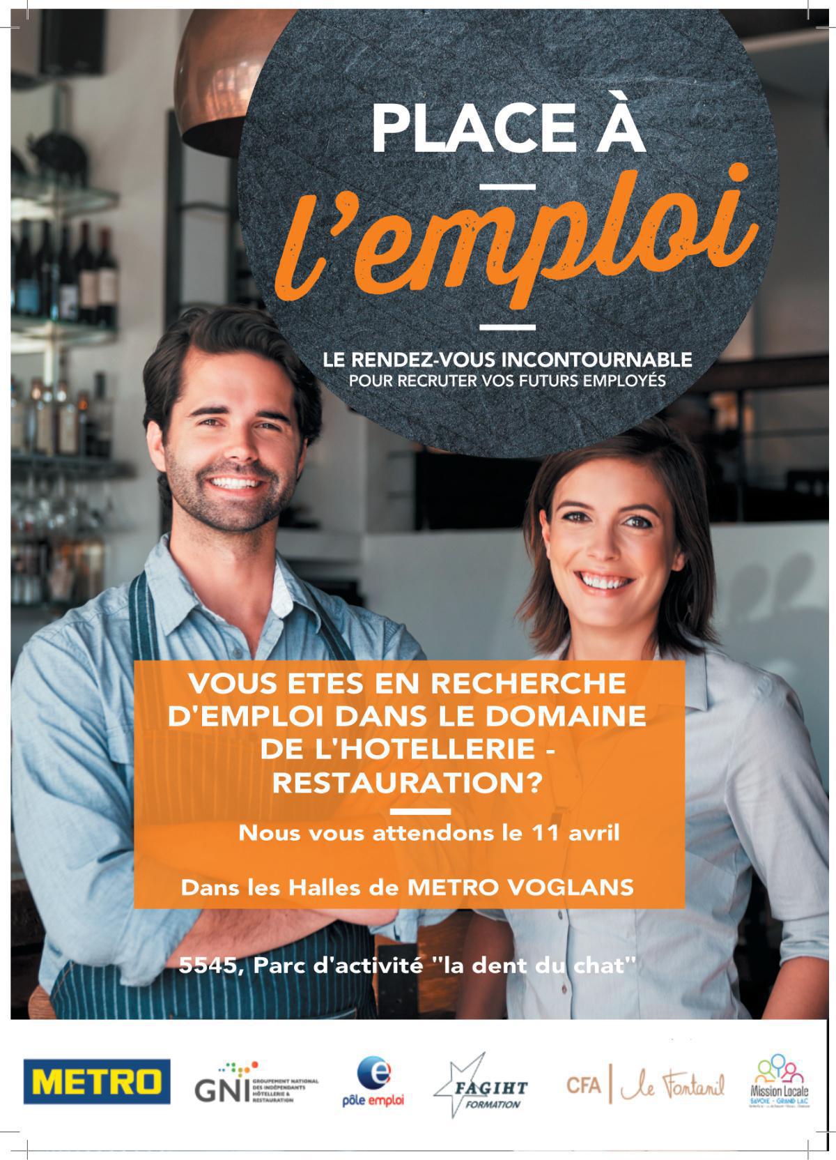 Forum de l'emploi - Halles de Metro Voglans