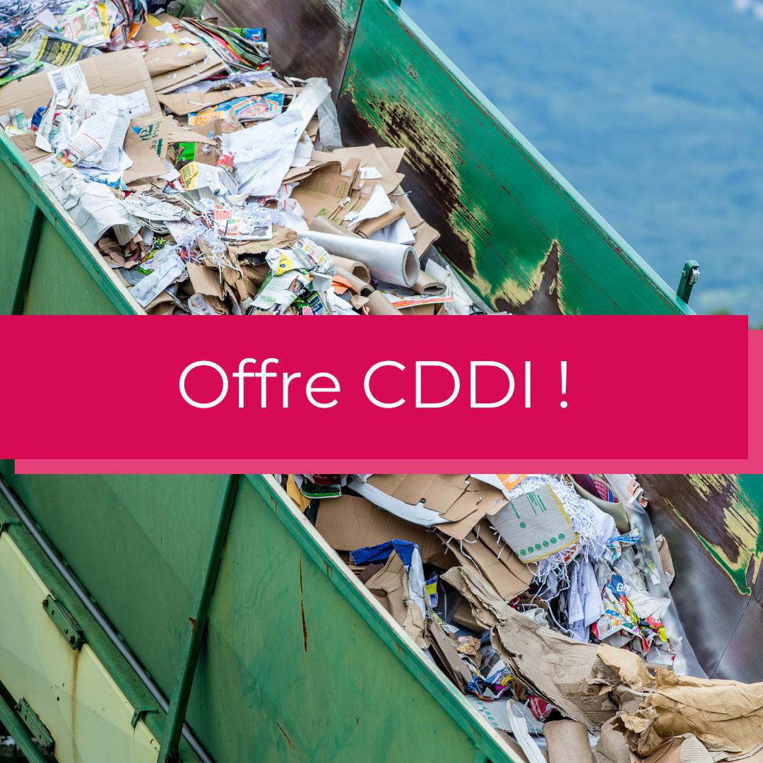 Aide agent d'accueil en déchetterie (H/F)