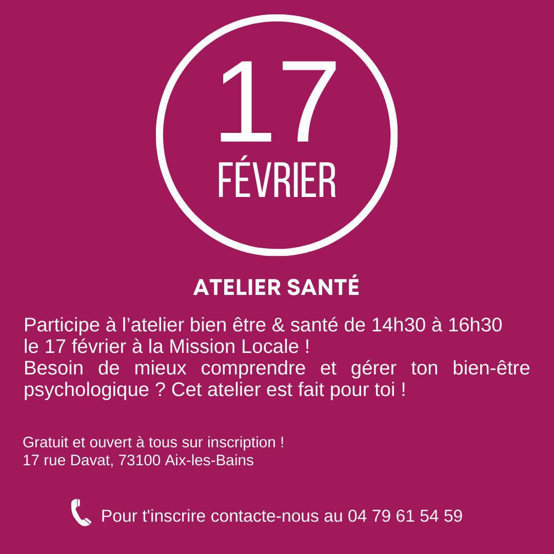ATELIER SANTÉ