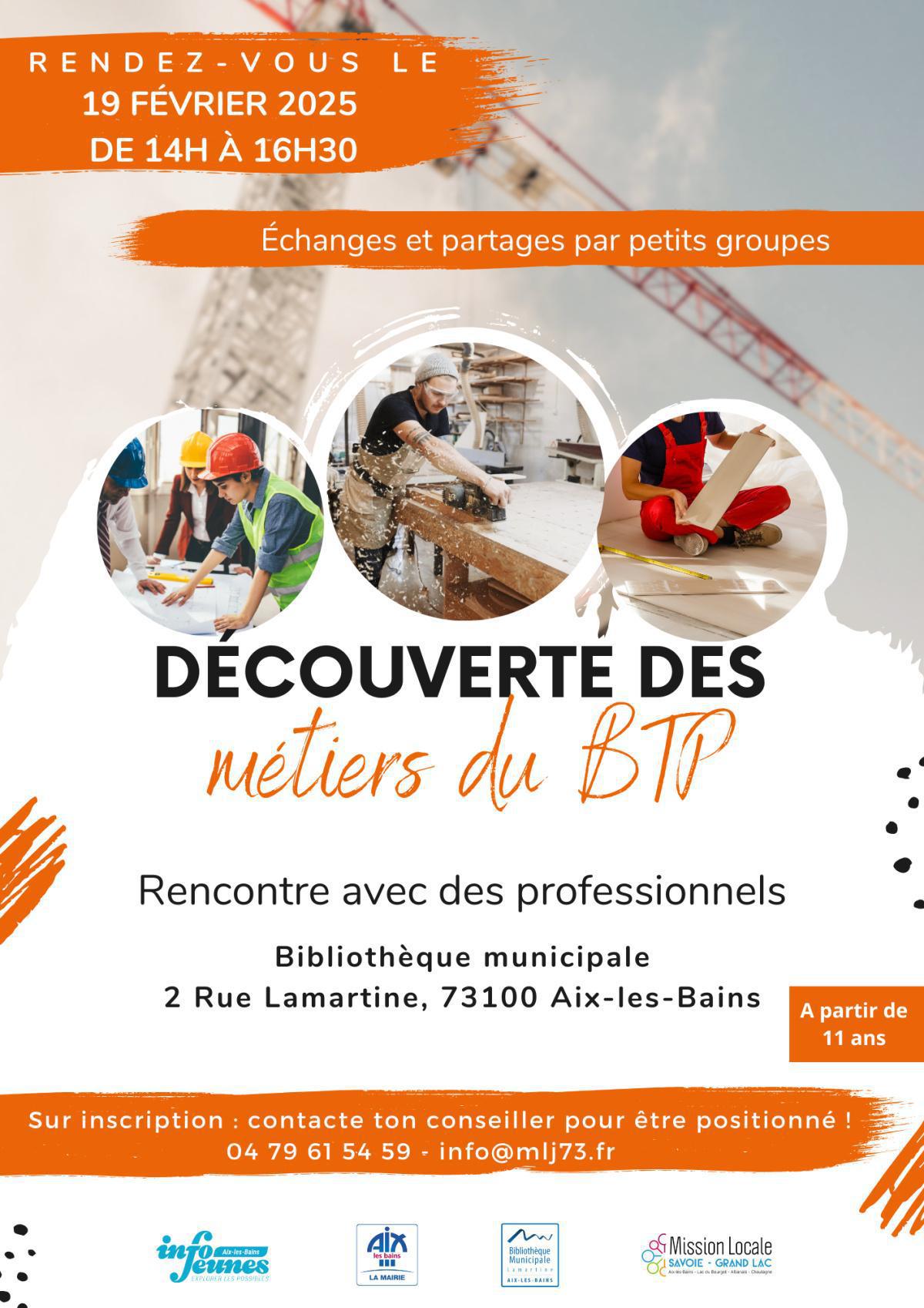 ZOOM MÉTIERS DU BTP