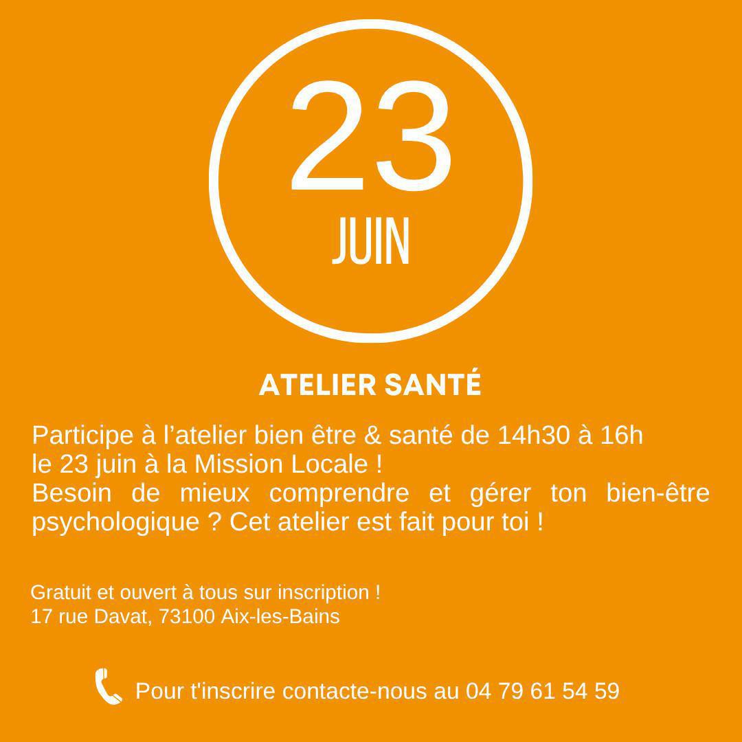 Atelier santé