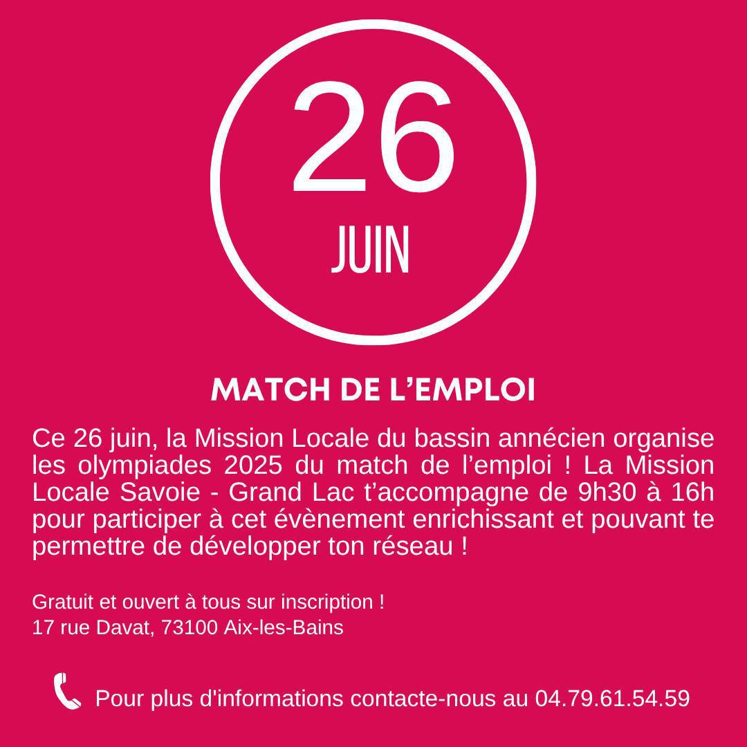 Match de l'emploi