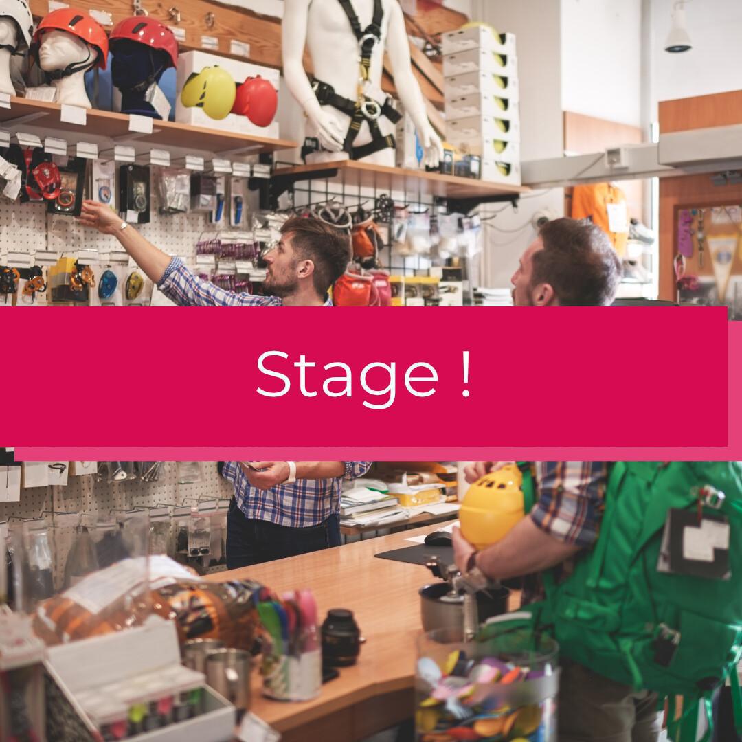 Stage - Commerce Magasin de Sport (H/F)