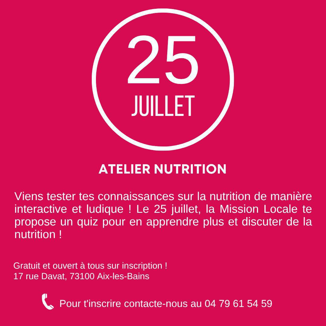 Atelier Nutrition