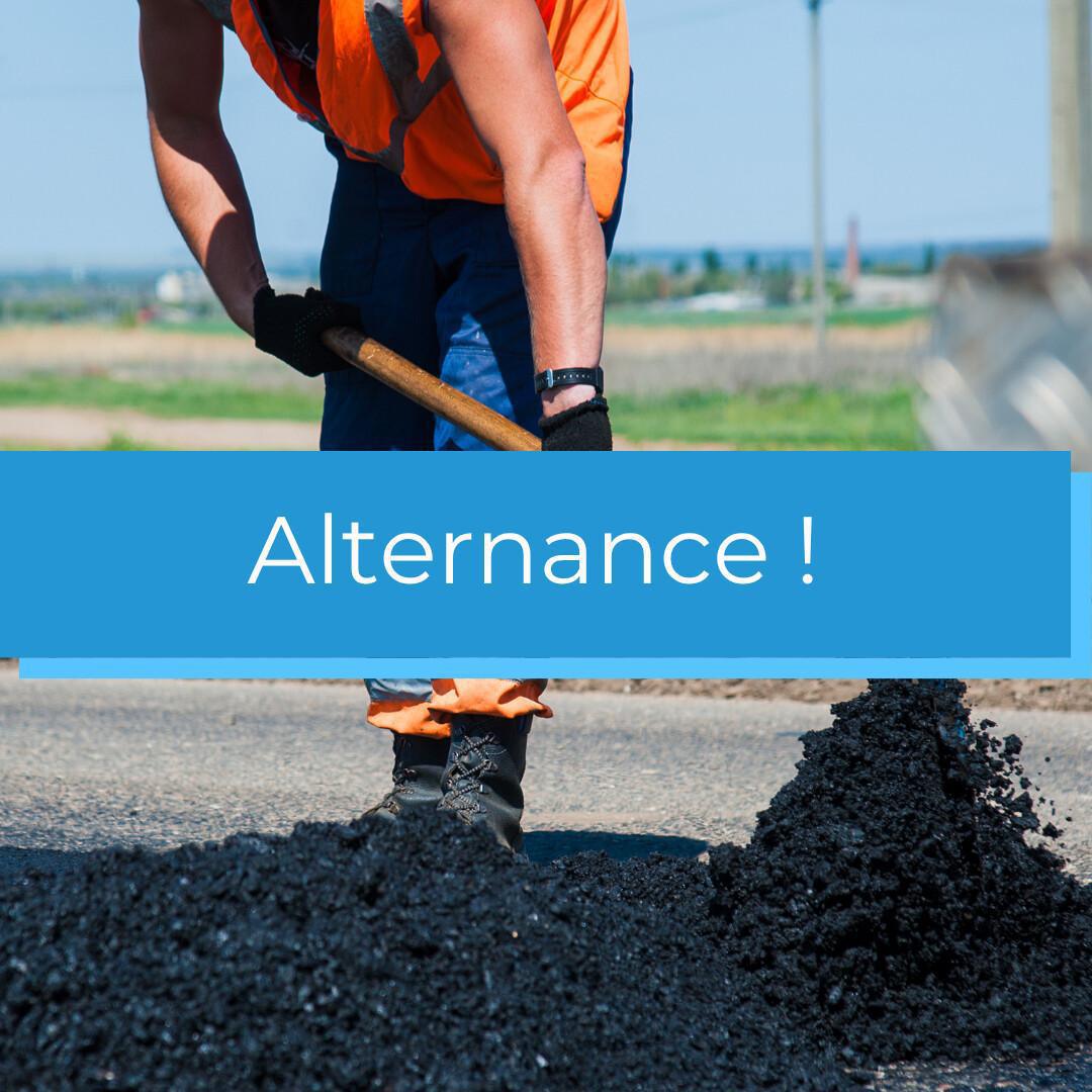 Alternance - OUVRIER VRD - VOIRIES (H/F) Alternance - OUVRIER VRD - VOIRIES (H/F)