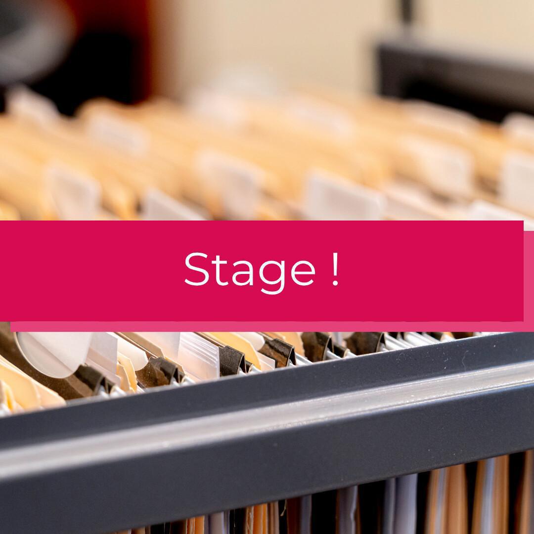 Stage - Assistant(e) gestion administrative (H/F)  Stage - Assistant(e) gestion administrative (H/F)