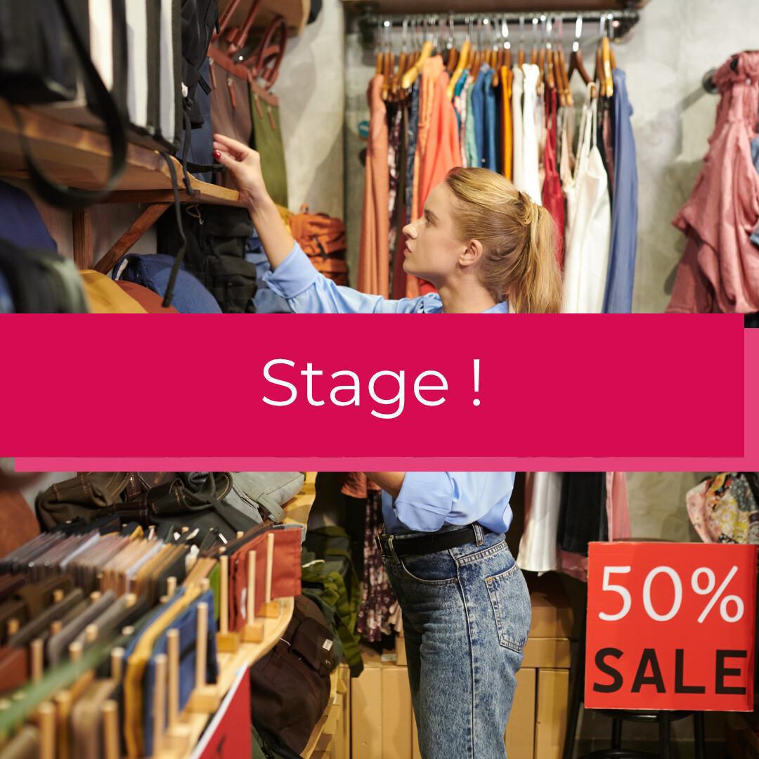 Stage - Vente et conseil friperie (H/F)