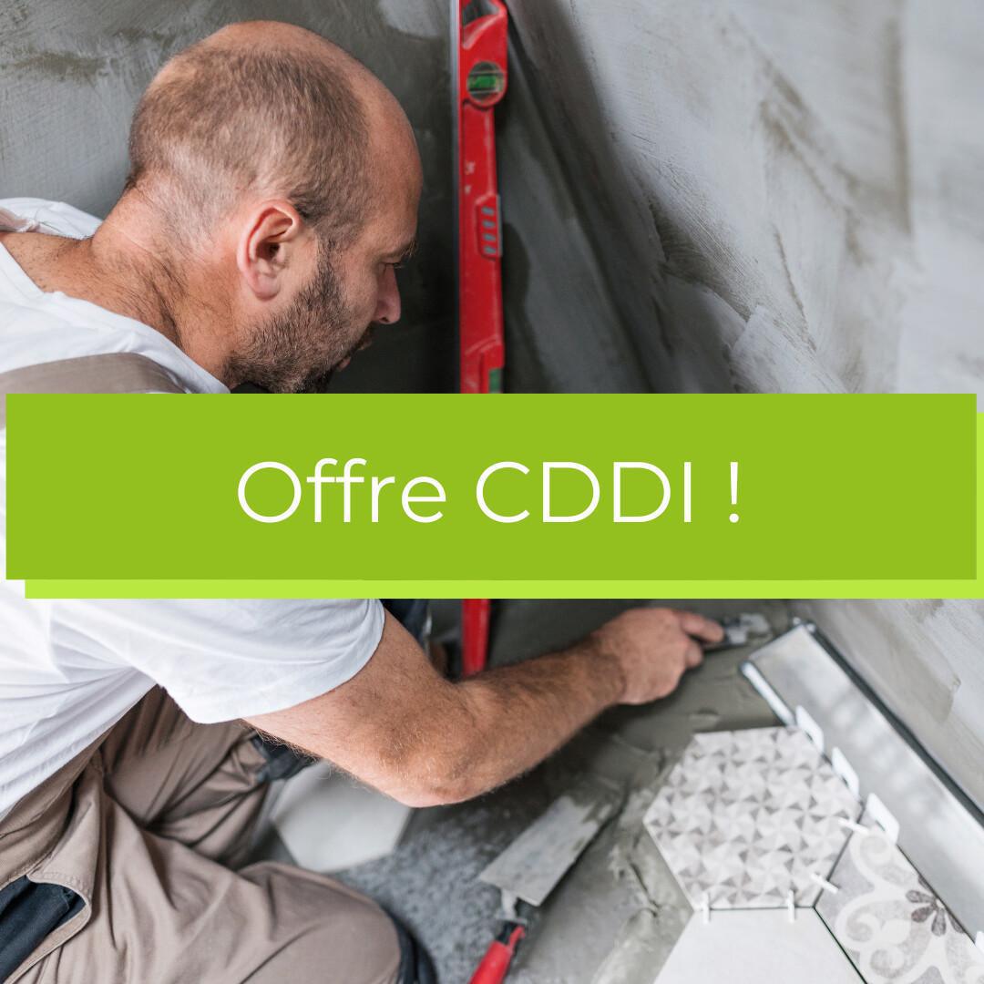 Manutentionnaire / Carreleur en insertion ( H/F) Manutentionnaire / Carreleur en insertion ( H/F)