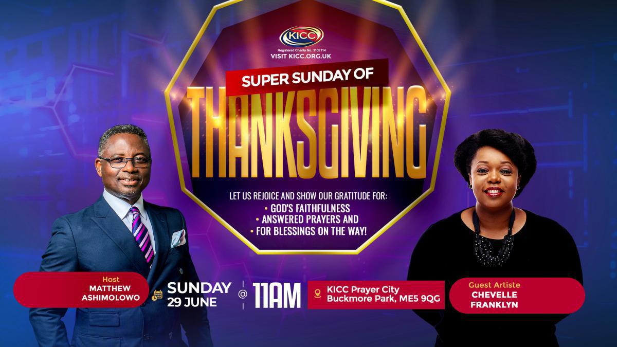 Super Sunday of Thanksgiving
