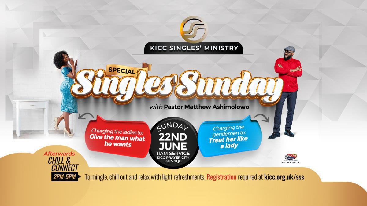 Special Singles’ Sunday