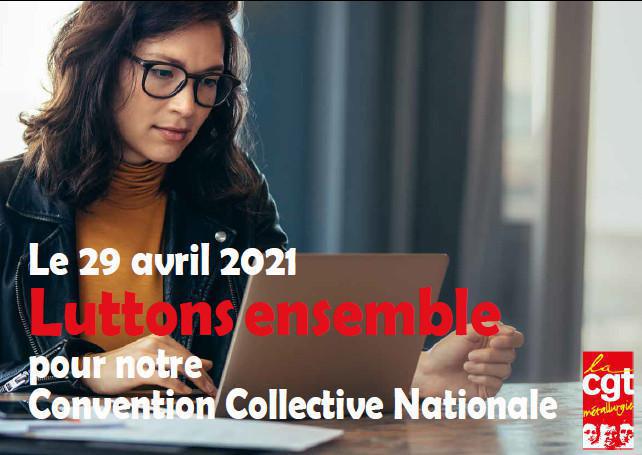Mobilisation convention collective : pétition et information