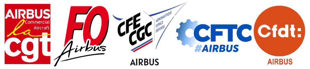 TOUS LES SALARIÉS AIRBUS MOBILISÉS CONTRE LA RÉFORME DES RETRAITES !