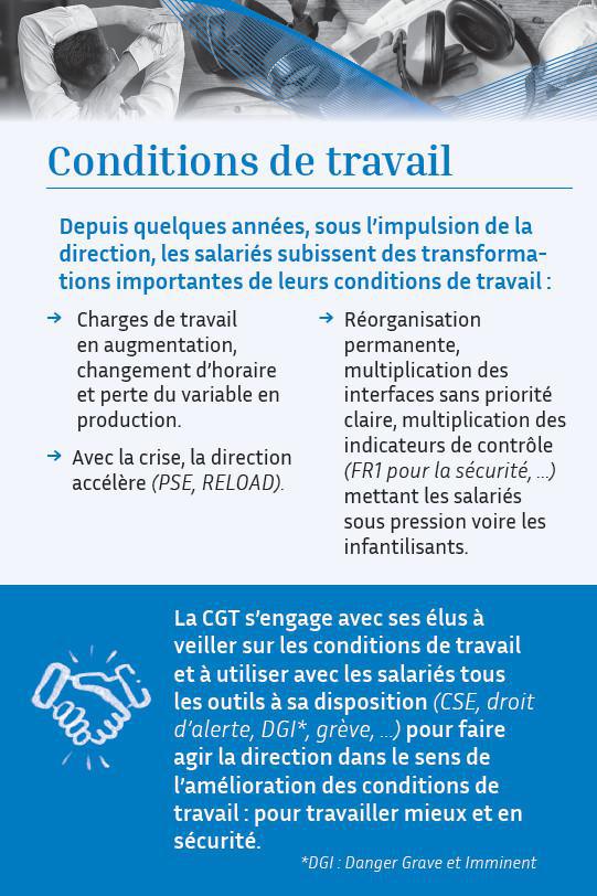 Elections : vos candidats CGT