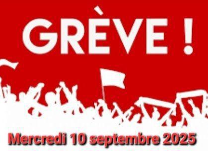 Budget 2026 : Non à l’austérité Mobilisons nous ce 10 septembre 