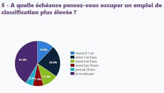 Enquête classifications : les résultats Enquête classifications : les résultats