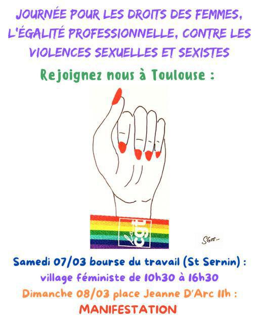 8 mars : l’égalité doit être une réalité, gagnons-la ! 8 mars : l’égalité doit être une réalité, gagnons-la !