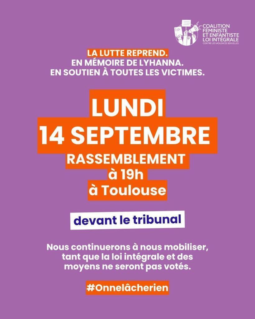 Tous les lundis : Mobilisation contre les VSS