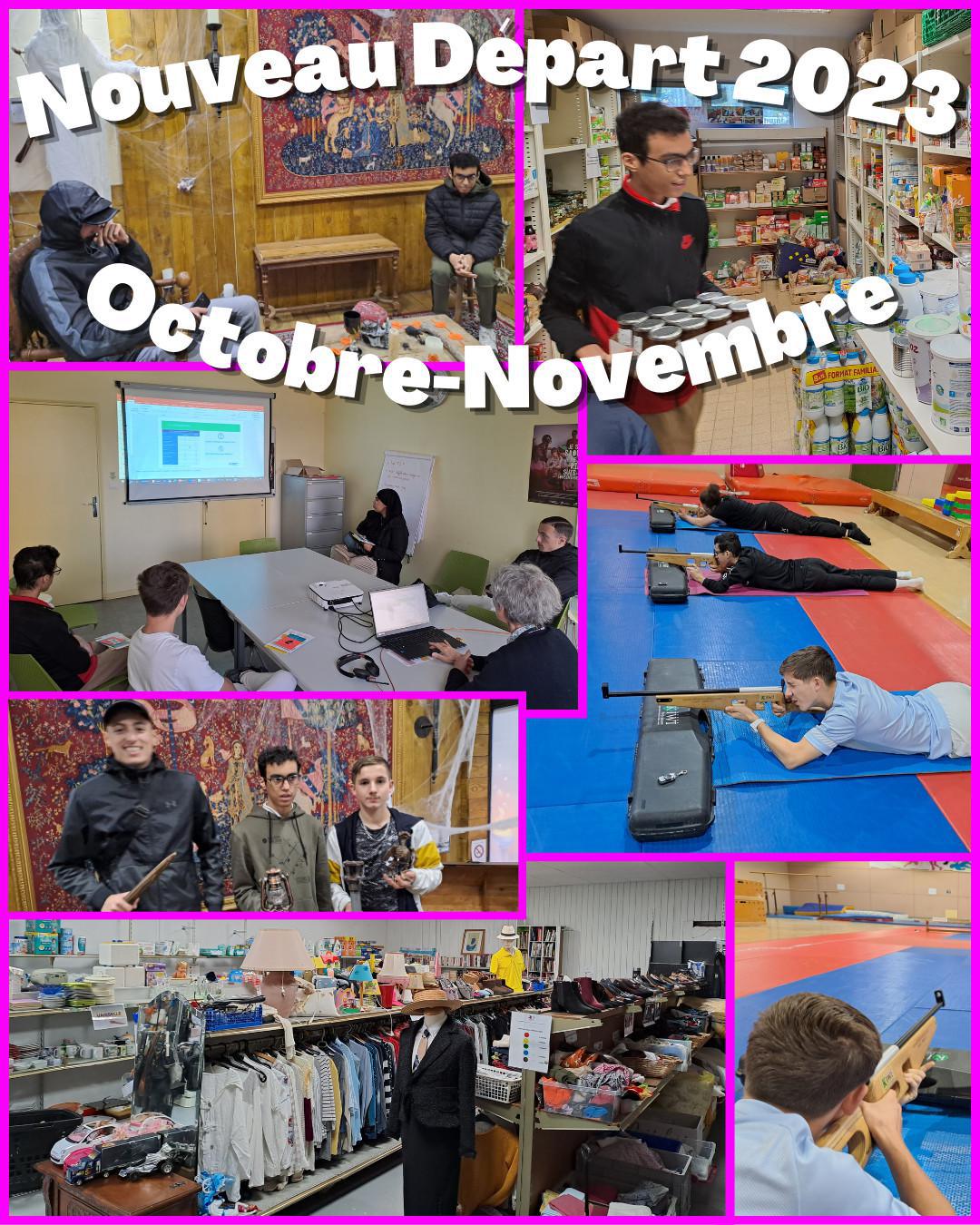 Action "Nouveau Départ" Octobre-Novembre