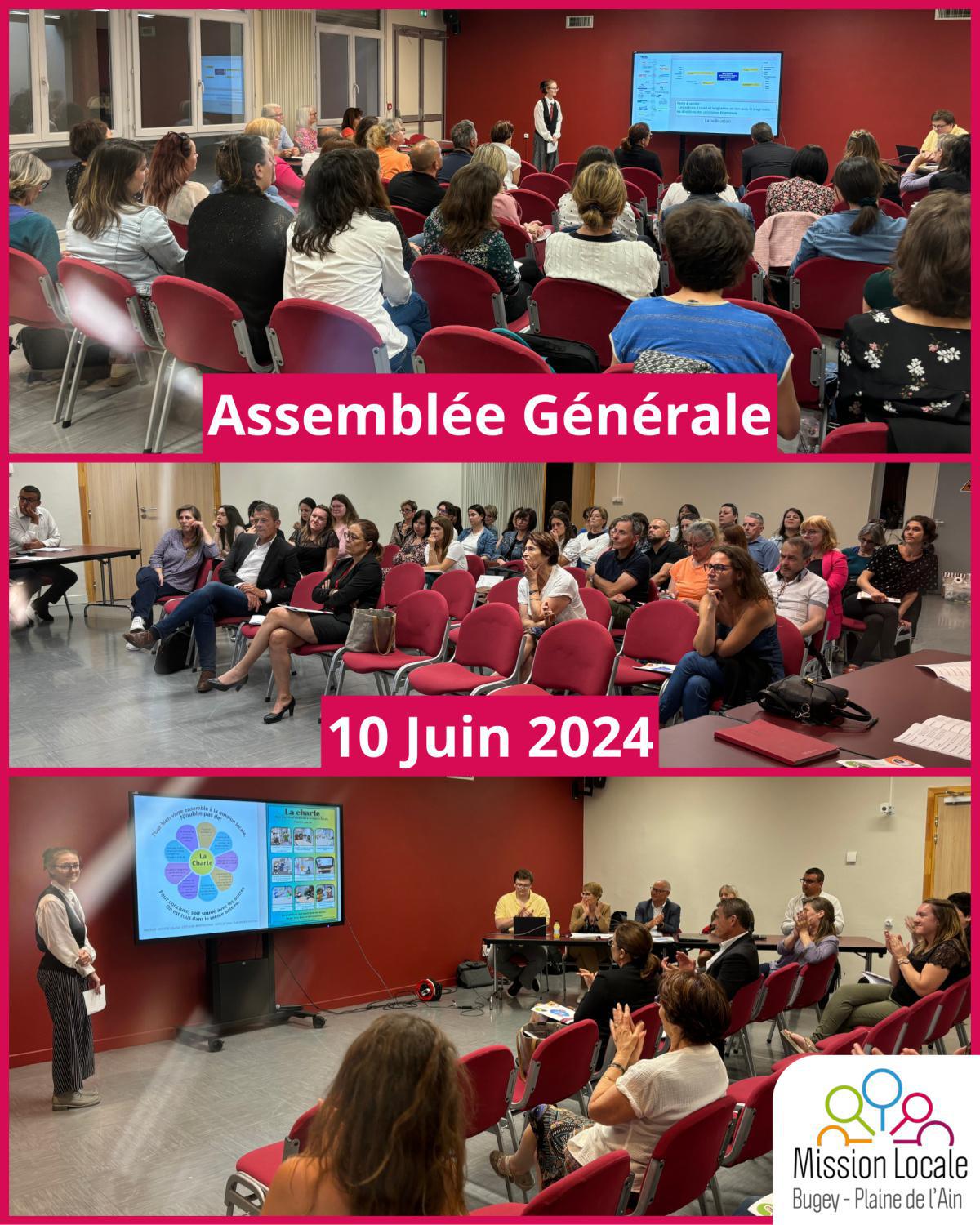 Assemblée Générale - 10 Juin 2024