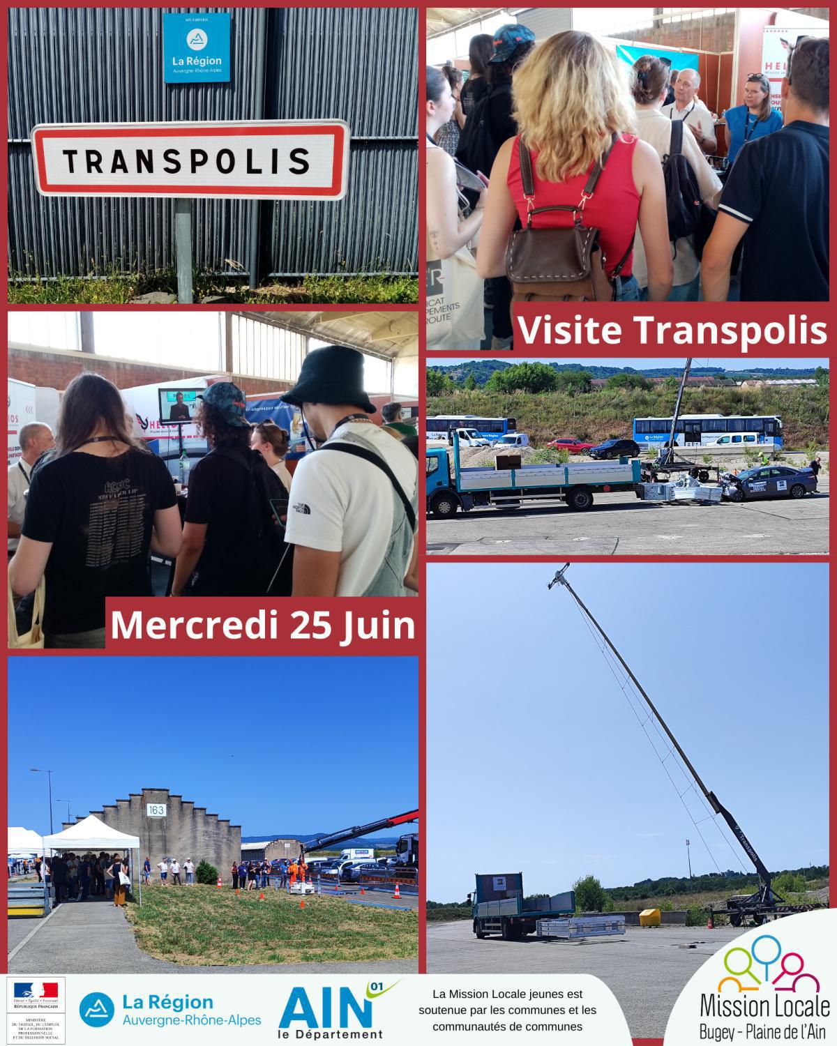 Visite de Transpolis - Journée du SER