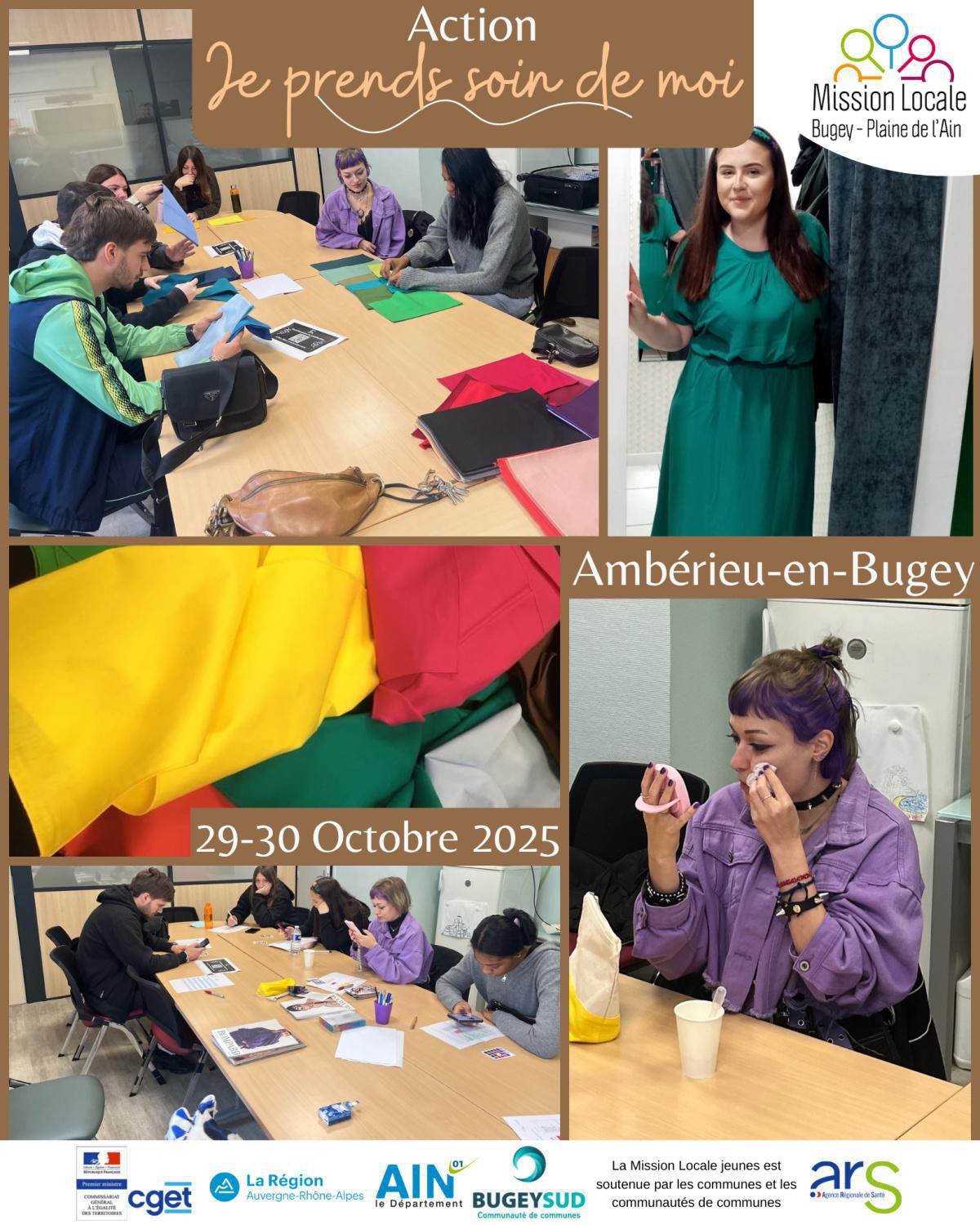 Action "Je prends soin de moi" - Ambérieu-en-Bugey - 29-30 Octobre 2025