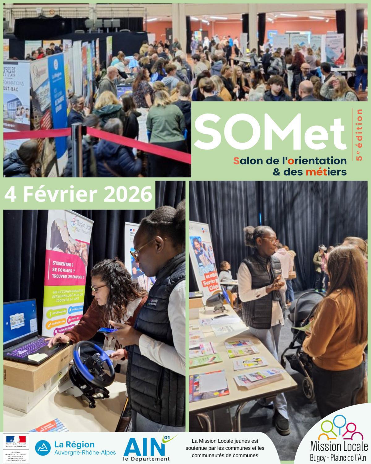 SOMet 2026 - Salon de l'Orientation et des Métiers