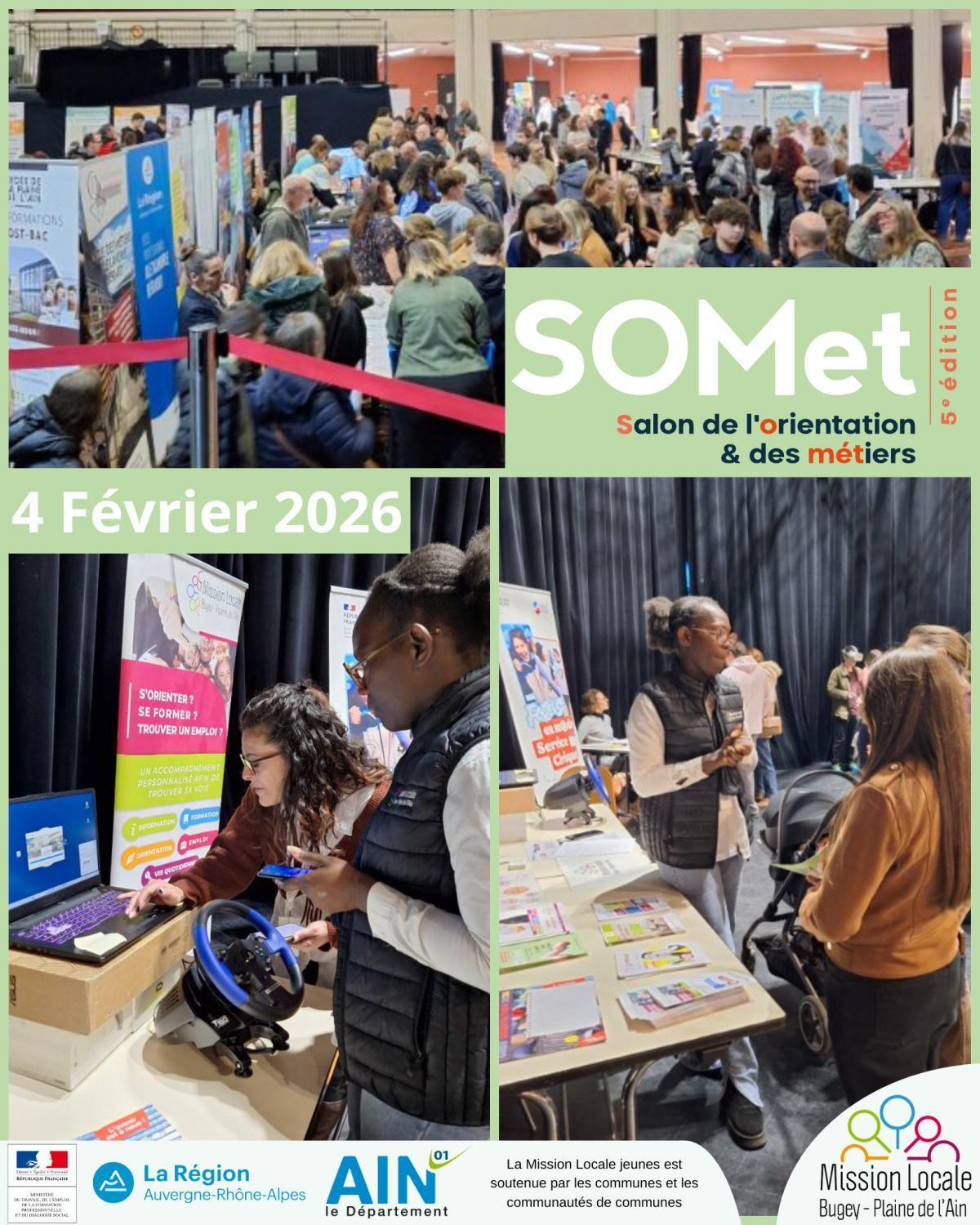 SOMet 2026 - Salon de l'Orientation et des Métiers SOMet 2026 - Salon de l'Orientation et des Métiers