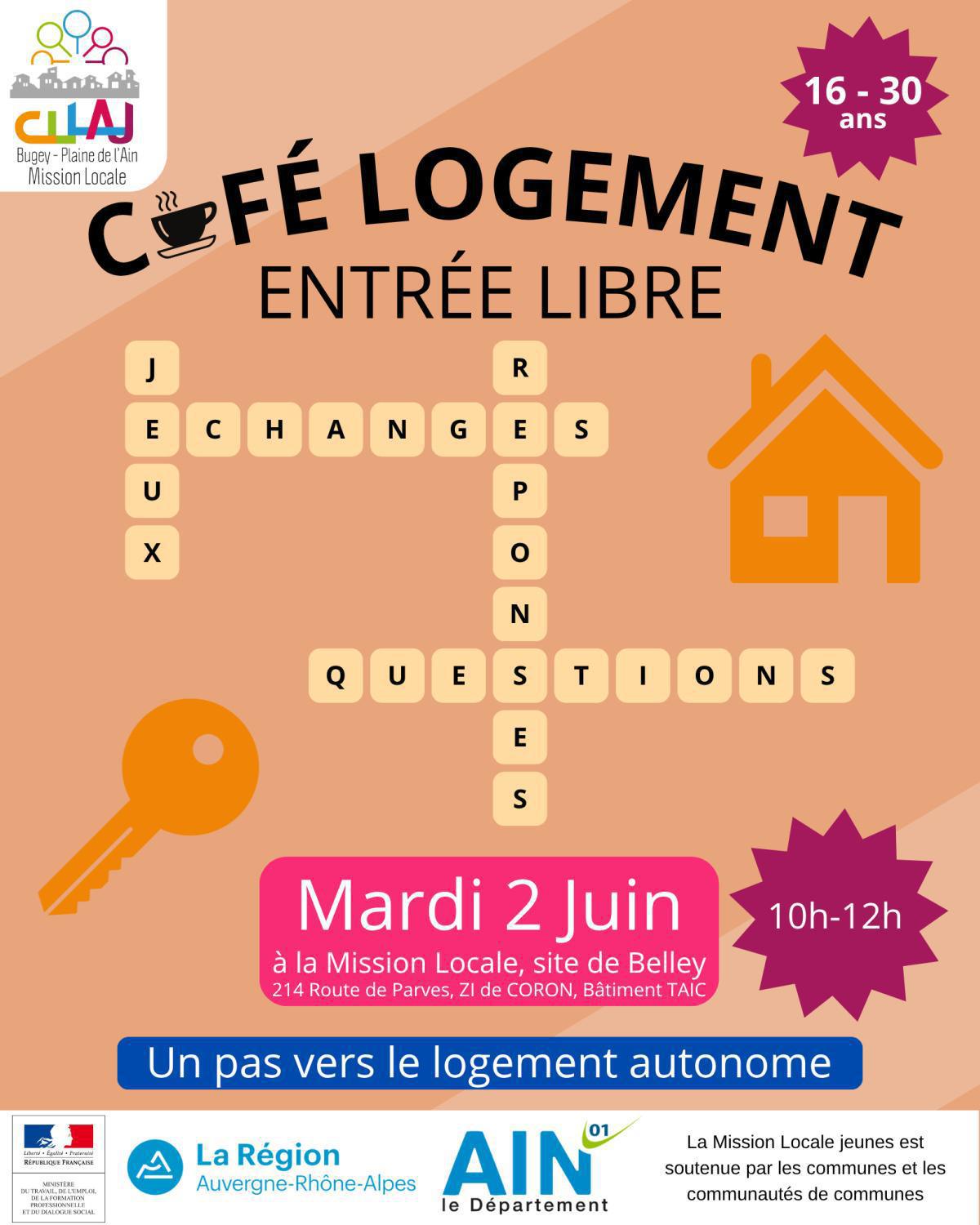 Café Logement - Belley