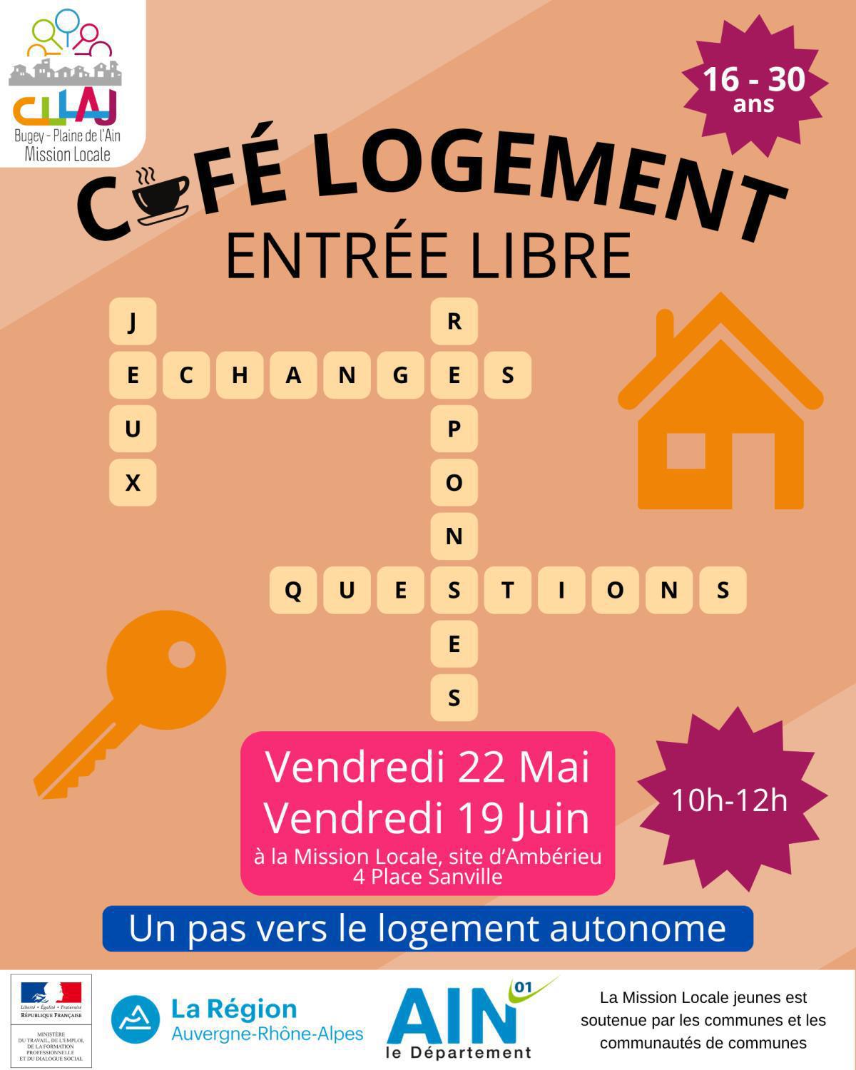 Café Logement - Ambérieu
