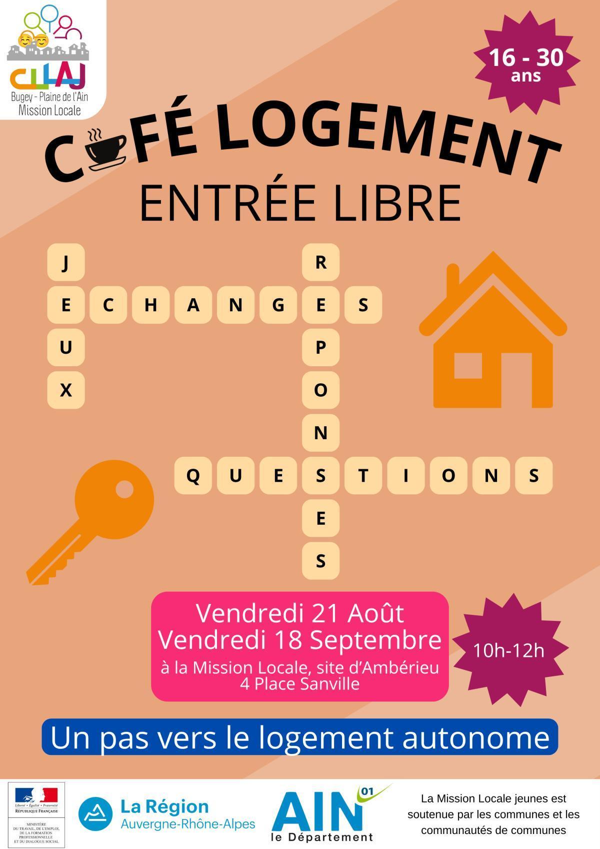 Café Logement - Ambérieu