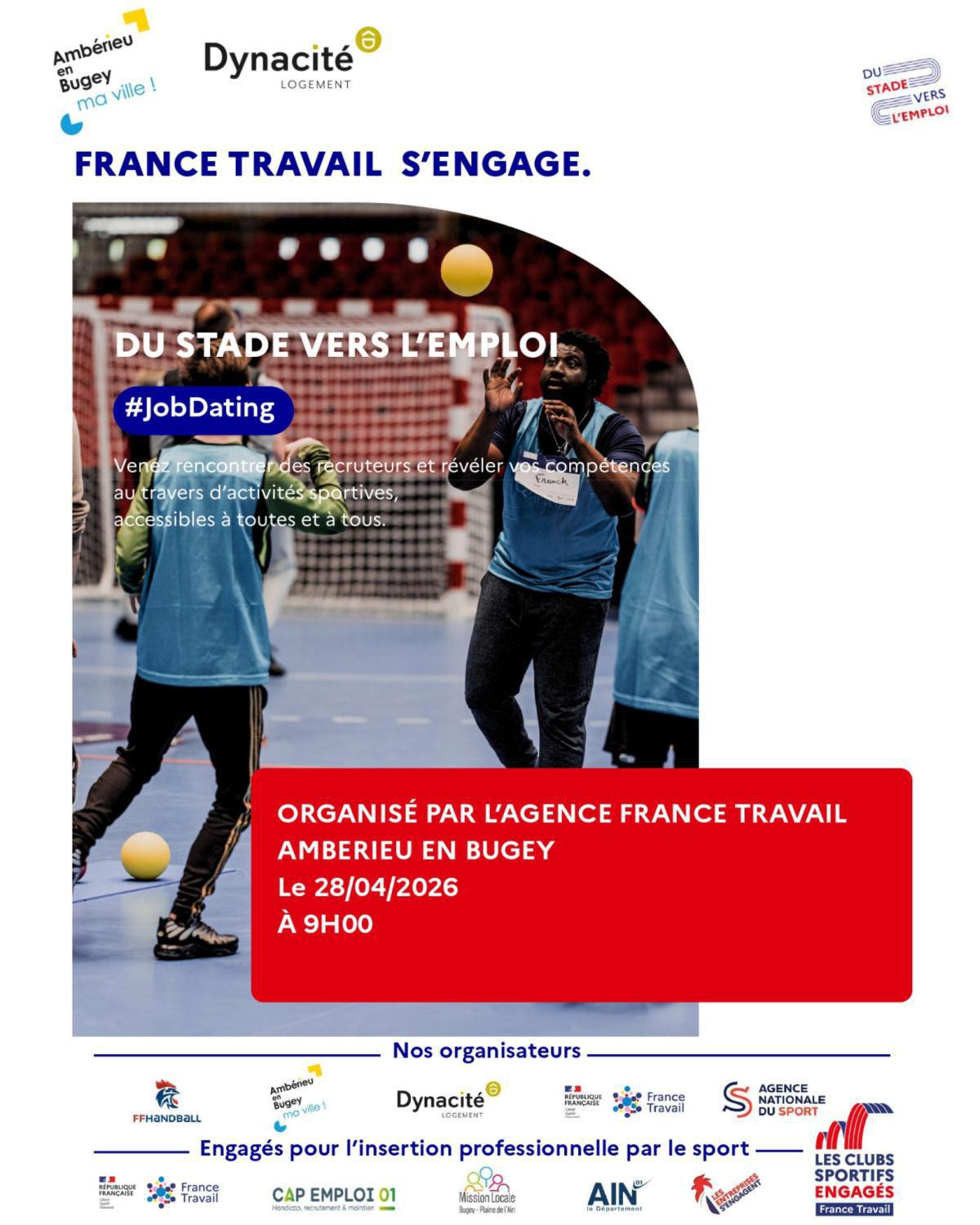 Du stade vers l'emploi - Job Dating