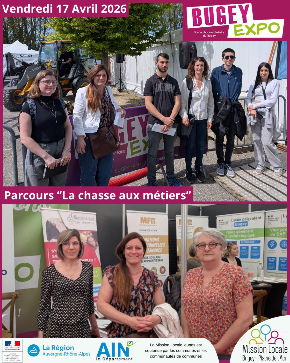 Bugey Expo - Parcours "La chasse aux métiers"