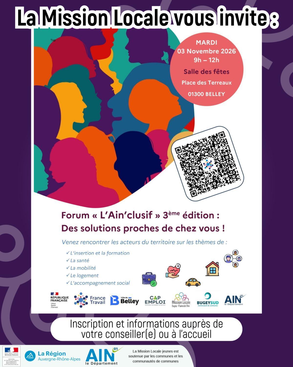 Forum Ain'clusif