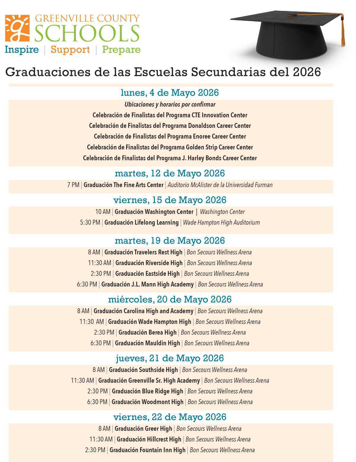 2026 Graduaciones  2026 Graduaciones