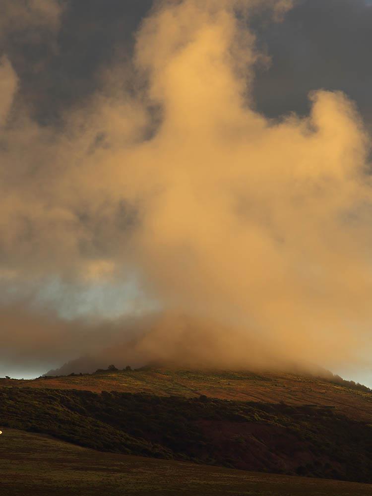 Dawn cloud on Flagstaff