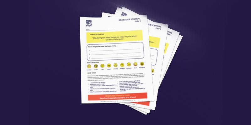 Gratitude Journal - 5 days Gratitude Journal - 5 days