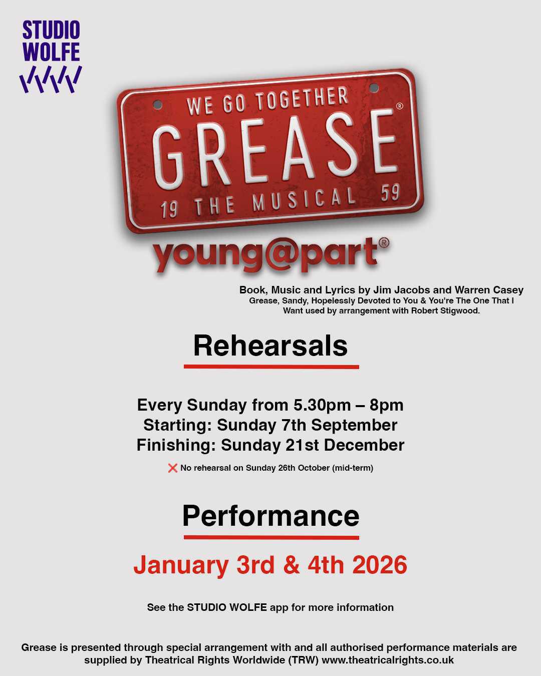 Grease - Teen Musical Grease - Teen Musical