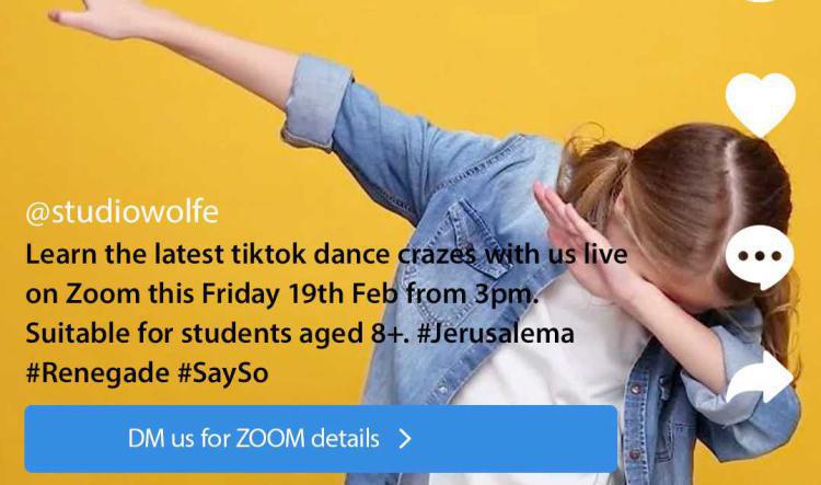 Free tiktok dance class