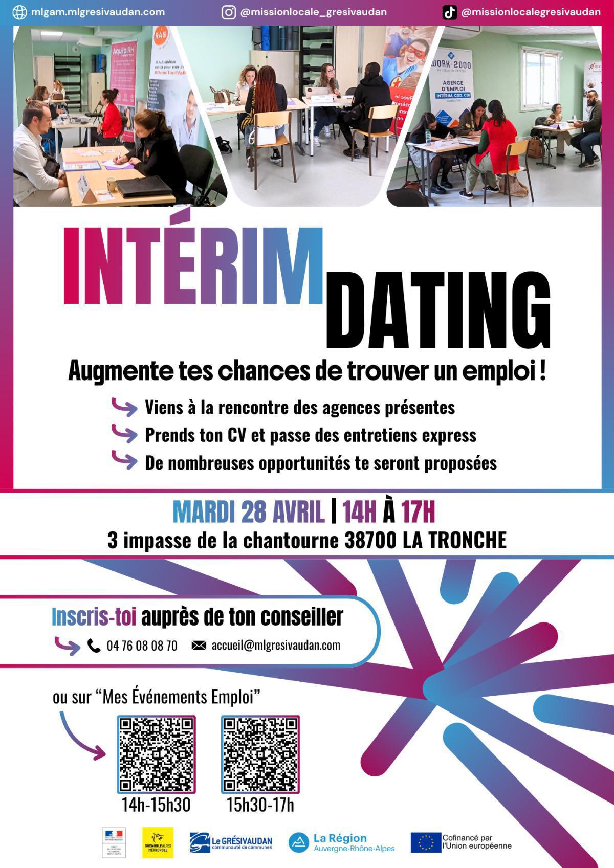 Intérim Dating 2026 💼