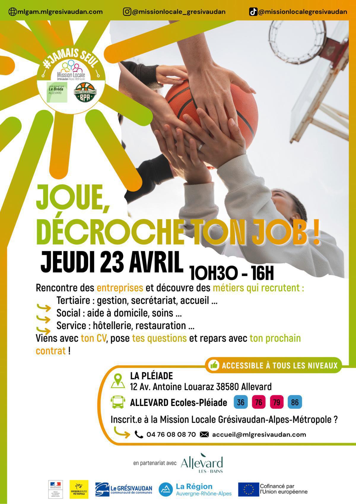 Joue et décroche ton job ! 🏀 avec Le Bréda